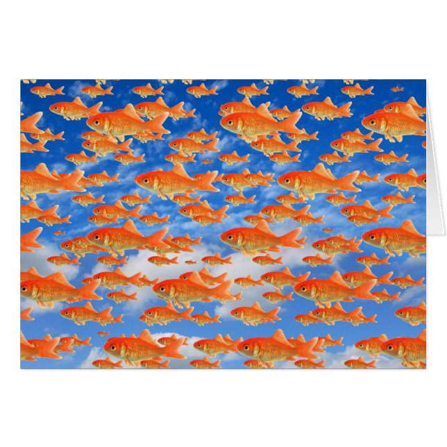 Goldfisch-Himmel (Vorderseite (Horizontal))