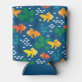 Goldfisch im Aquarium Dosenkühler (Vorderseite)