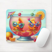 Goldfisch im Party Mousepad (Mit Mouse)