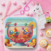 Goldfisch im Party Pappteller (Party)