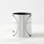 Goldfisch in der Schüssel Tasse (Zentrum)