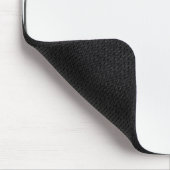 Goldfisch in Schüssel Mousepad (Ecke)