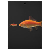 Goldfisch Klemmbrett (Rückseite)