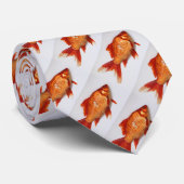 Goldfisch Koi Krawatte (Gerollt)