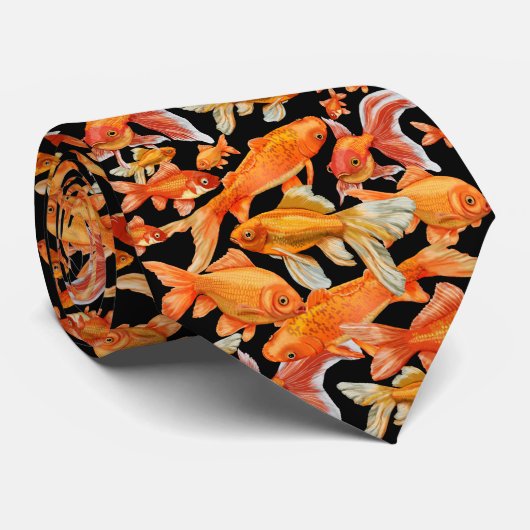 Goldfisch Krawatte (Gerollt)