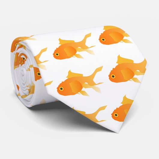 Goldfisch Krawatte (Gerollt)