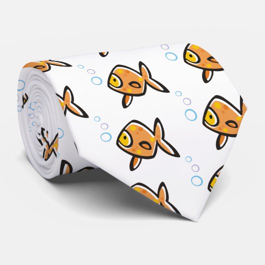 Goldfisch Krawatte (Gerollt)