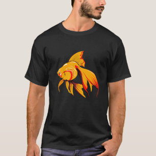Goldfisch Künstlerfisch Koi Karpfen T-Shirt