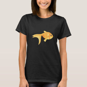 Goldfisch Künstlerischer Fisch Koi Karpfen 2 T-Shirt
