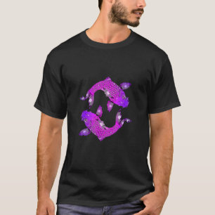 Goldfisch   Künstlerischer Fisch Koi Karpfen T-Shirt