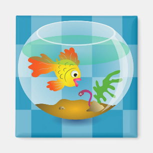 Goldfisch Magnet
