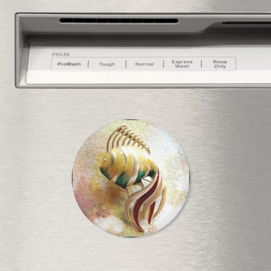 Goldfisch Magnet (In Situ (Geschirrspüler))