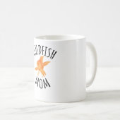 Goldfisch-Mama| Goldfish Mutter Aquarist Goldfish Kaffeetasse (VorderseiteRechts)