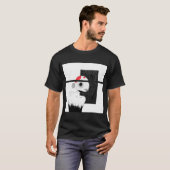 Goldfisch-Mann - Horror-Ästhetik T-Shirt (Vorne ganz)