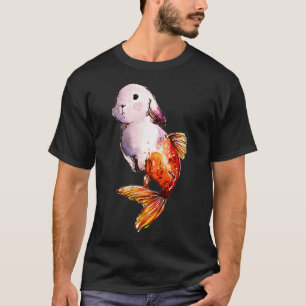 Goldfisch Meerjungfrau Hase T-Shirt