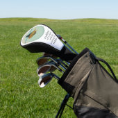 Goldfisch mit einer Haifischflosse Golf Headcover (In SItu)
