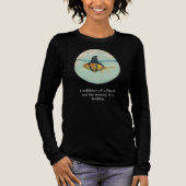 Goldfisch mit einer Haifischflosse Tri-Blend Shirt (Vorderseite)