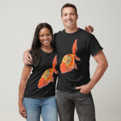 Goldfisch mit SIA T-Shirt (Unisex)