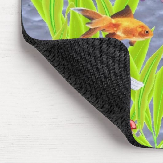 Goldfisch Mousepad (Ecke)