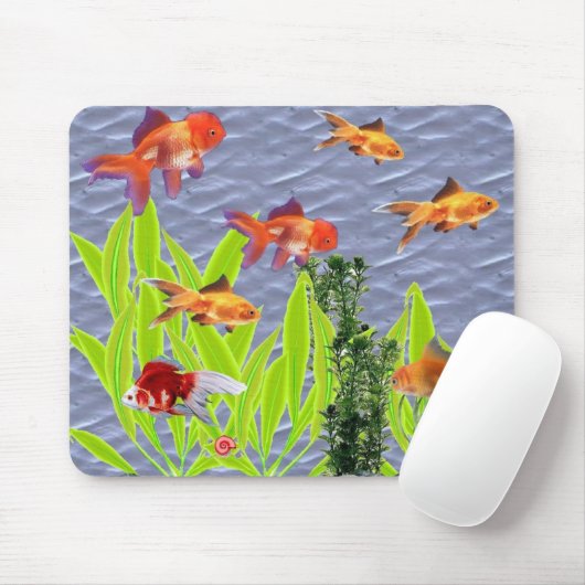 Goldfisch Mousepad (Mit Mouse)