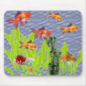 Goldfisch Mousepad (Vorne)