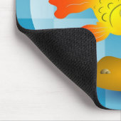 Goldfisch Mousepad (Ecke)