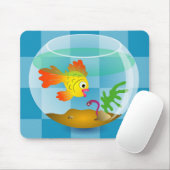 Goldfisch Mousepad (Mit Mouse)