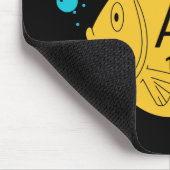 Goldfisch Mousepad (Ecke)
