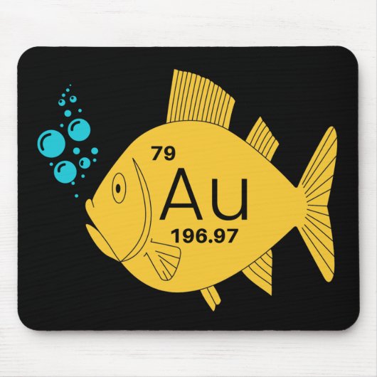 Goldfisch Mousepad (Vorne)