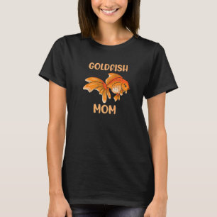 Goldfisch-Mutter Fisch Mutter Muttertags-Idee T-Shirt