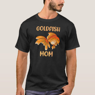 Goldfisch-Mutter Fisch Mutter Muttertags-Idee T-Shirt