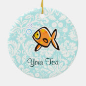 Goldfisch; Niedlich Keramikornament (Hinten)