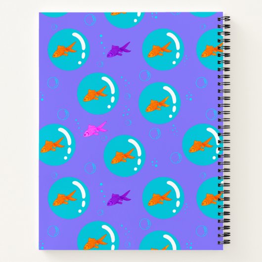 Goldfisch Notizblock (Rückseite)