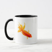 Goldfisch, obenliegende Ansicht Tasse (Links)