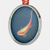 Goldfisch Ornament Aus Metall (Links)