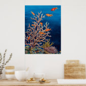 Goldfisch Poster (Küche)