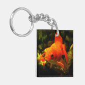 Goldfisch Schlüsselanhänger (Vorderseite links)