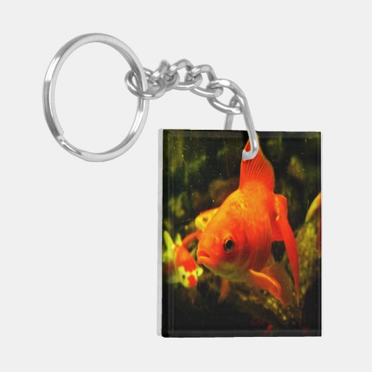 Goldfisch Schlüsselanhänger (Vorderseite links)