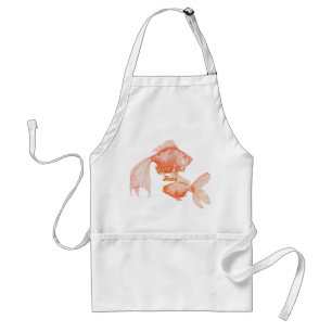 Goldfisch-Schürze Schürze