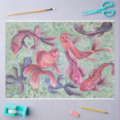 Goldfisch Seidenpapier (Basteln)