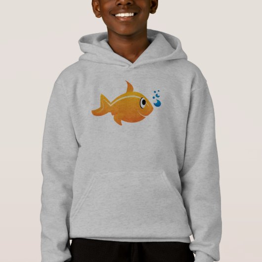 Goldfisch-Shirt Hoodie (Vorderseite)