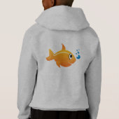 Goldfisch-Shirt Hoodie (Rückseite)