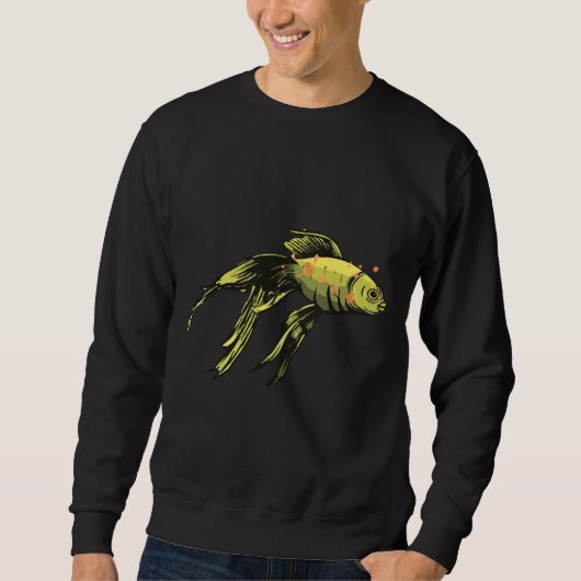 Goldfisch Sweatshirt (Vorderseite)
