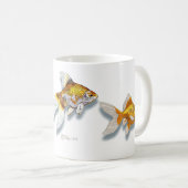 Goldfisch-Tasse Kaffeetasse (VorderseiteRechts)