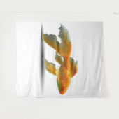 Goldfisch-Teppich Wandteppich (Vorderseite (Horizontal))