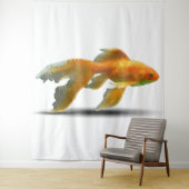 Goldfisch-Teppich Wandteppich (Beispiel)