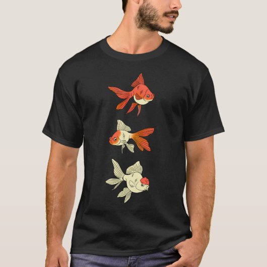 Goldfisch-Trio T-Shirt (Vorderseite)