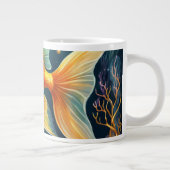 Goldfisch unter Wasser Jumbo-Tasse (Rechts)