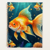 Goldfisch unter Wasser Planer (Vorderseite)