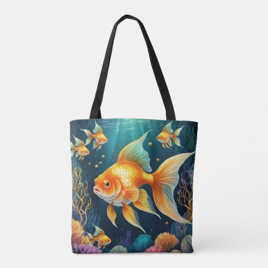 Goldfisch unter Wasser Tasche (Rückseite)